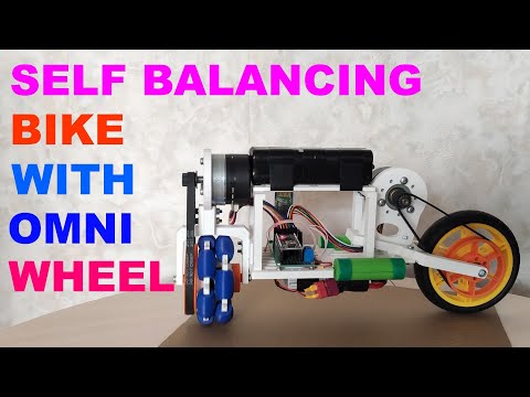 Free STL file Self balancing bike with omni wheel 🛞 ・3D printing ...