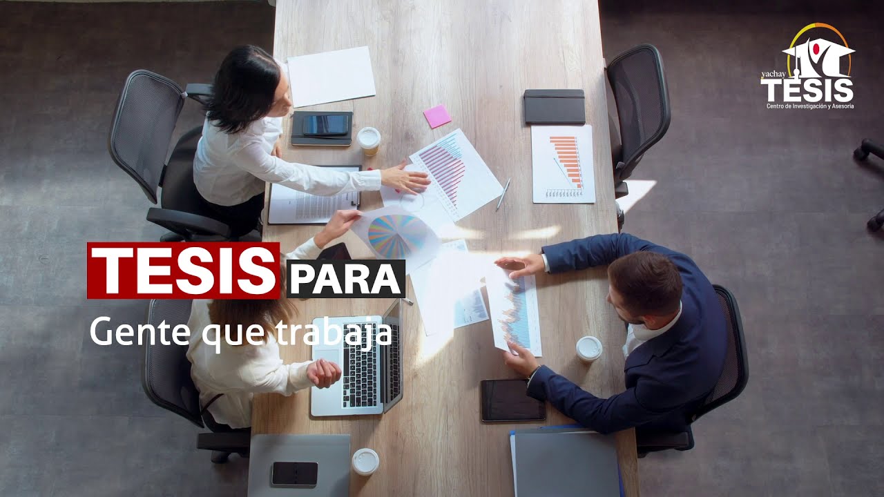 👨🏻‍💻TESIS para Gente que TRABAJA👇