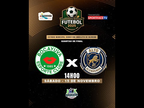 BOCAYUVA X ALTO ALVARENGA - CAMPEONATO MUNICIPAL DE ALVAENGA 2025 - QUARTAS DE FINAL