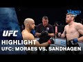UFC: Moraes vs. Sandhagen Highlight