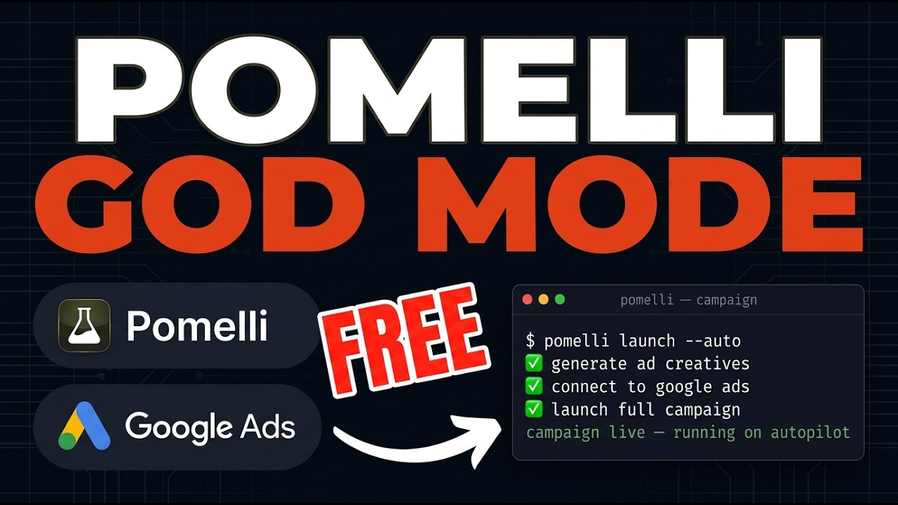 Google Just Dropped A FREE Marketing Agent And It's INSANE (Pomelli)