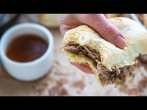 How To Make Instant Pot French Dip Sandwiches