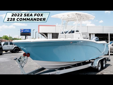 2022 Sea Fox 228 Commander Video