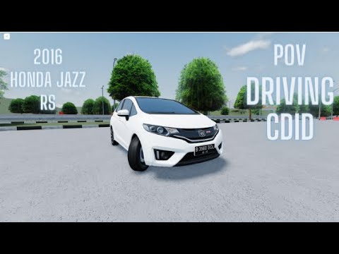 P.O.V Driving Honda Jazz RS CDID