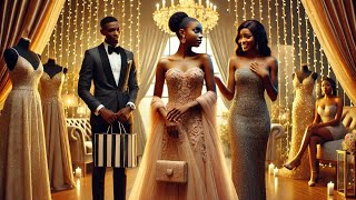 Her sister took her dress before the party, but the designer handed her…#folktales