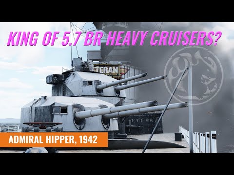 King of 5.7 Heavy Cruisers - Admiral Hipper, 1942 [War Thunder]