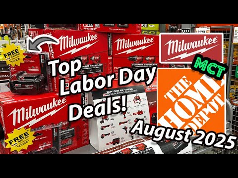 Milwaukee Labor Day Deals at Home Depot!