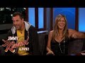 Jennifer Aniston & Adam Sandler on Shooting Movie in Italy Together