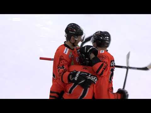 ICE Hockey League, 37. Runde: Black Wings 1992 - Graz99ers 1:2 n.V.