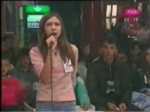 Milica Todorovic -  Prvi put na TV - (LIVE) - Grand Audicija - (TV Pink)