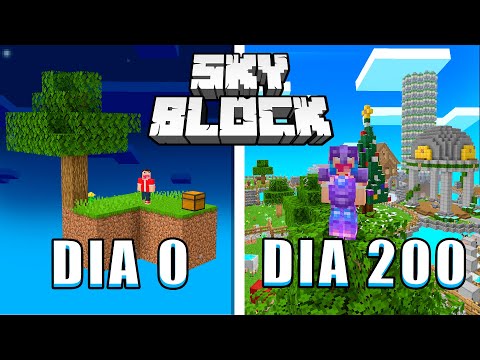 I Survived 200 Days on SKYBLOCK WITH LGGJ - Minecraft THE MOVIE