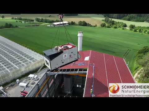 700-Tonner beim Hub einer Heißdampf-KWK-Anlage.