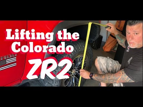 Colorado ZR2 Body Lift Install