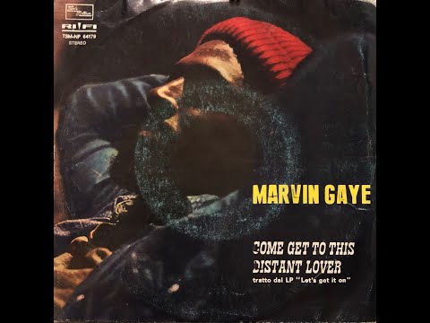 Marvin Gaye - Distant Lover (1974 Vinyl)