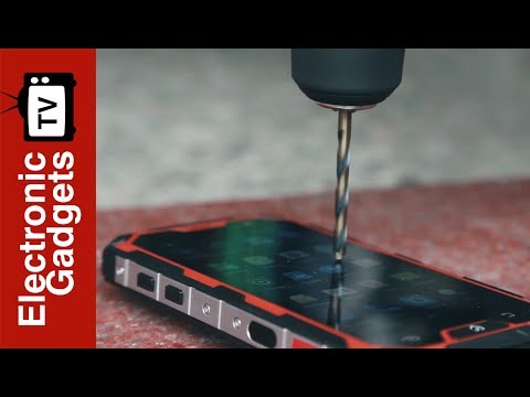 Conquest S8 Rugged Phone 2017 Edition Unboxing Review with External Walkie-Talkie Mic