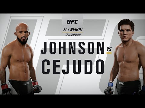 UFC 197 - Demetrious Johnson Vs Henry Cejudo - EA Sports UFC 2 Live Events Gameplay