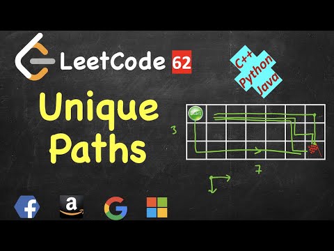 Unique Paths | LeetCode 62 | C Java Python