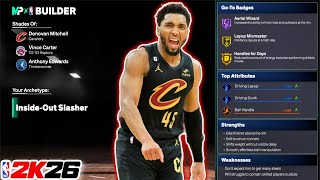 Best Donovan Mitchell Build in NBA 2K26