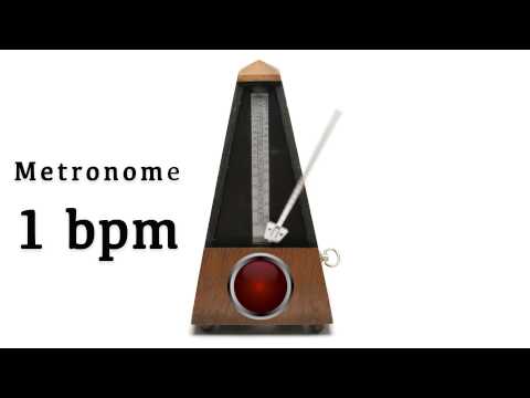 Metronome 1 bpm 🎼