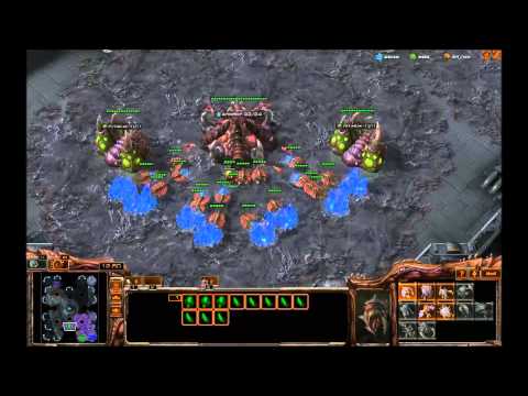 29.03.2013 - 2on2 - Diamond 36 Points - ZZ VS. TZ - HD Starcraft Gameplay