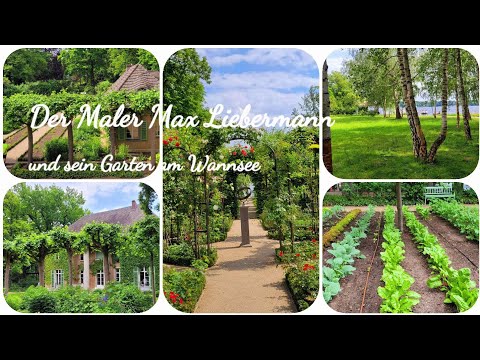 "Unterwegs" Gartenkunst, Max Liebermann und sein Garten (Villa) am Wannsee, Berlin