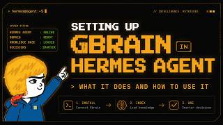 Give Your AI Agent a Second Brain (Gbrain + Hermes Agent)
