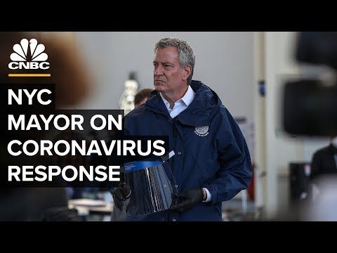 New York City Mayor Bill de Blasio speaks on coronavirus response - 5/1/2020