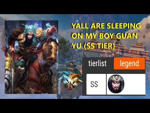 WARRIOR WEDNESDAY - Guan Yu is slept on (SS Tier) - Grandmasters Ranked 1v1 Duel - SMITE