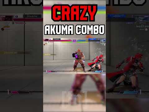 This Akuma Combo Is TOO COOL  #streetfighter6  #sf6 #akuma
