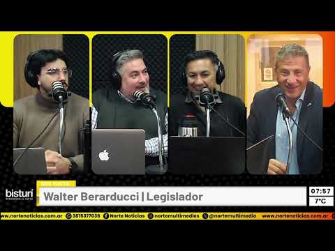 WALTER BERARDUCCI | LEGISLADOR | "ME GUSTARÍA SER INTENDENTE DE SAN MIGUEL DE TUCUMÁN"