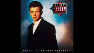 No more looking for love-Rick Astley