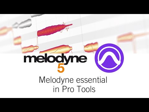 Melodyne essential in Pro Tools 2020.11