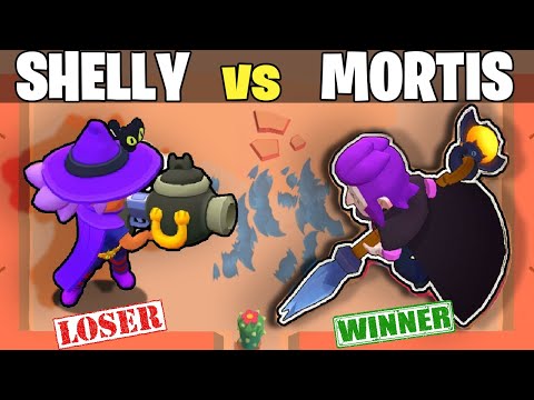 MORTIS vs SHELLY | CRAZY Wins 😱 Brawl Stars Funny Moments