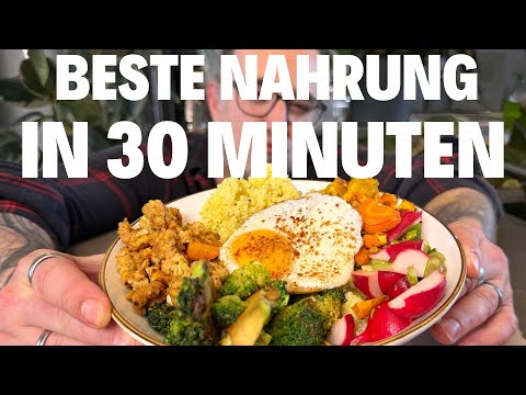 Gesundes Essen in 30 Minuten - was ich meiner Tochter koche, wenn es schnell gehen muss