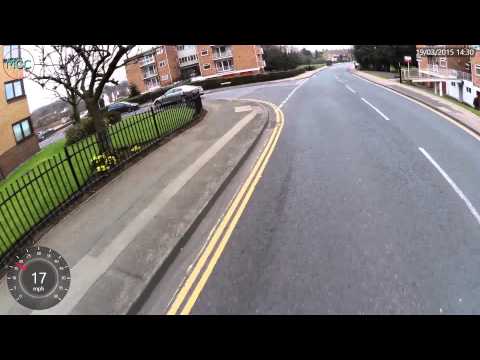 MGIF close overtake on mini roundabout - Awful attitude - J10 GFM