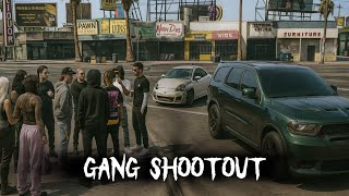 HUGE GANG SHOOTOUT