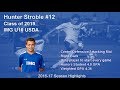 Hunter Stroble 2016-2017 Soccer Highlights 