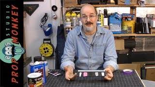 Priming EVA Foam With A Contact Cement Wash