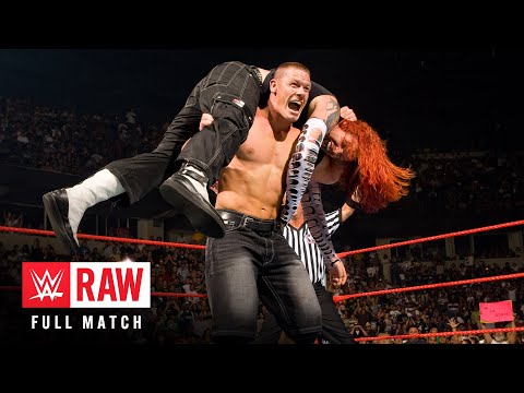 FULL MATCH: John Cena vs. Jeff Hardy: Raw, June 2, 2008