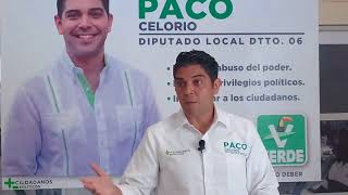 PACO CELORIO
da cifras de su campaña cuantas visitas lleva en su diario caminar