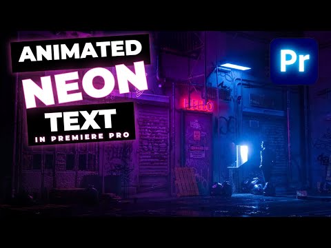 MOTION Blur TEXT ANIMATION In Premiere Pro