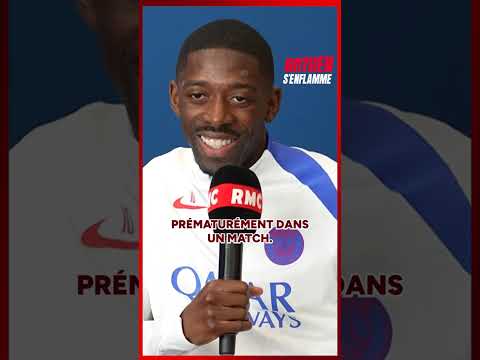 PSG-Arsenal : “Je suis à 100% pour la finale !”, rassure Dembélé