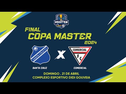 🏆 Final  Copa Master São Joaquim de Bicas/MG- SANTA  CRUZ x COMERCIAL #jaysports #futebolaovivo