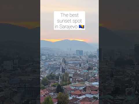 Sunset at Sarajevo's Yellow Fortress (Žuta Tabija) | How to Get There