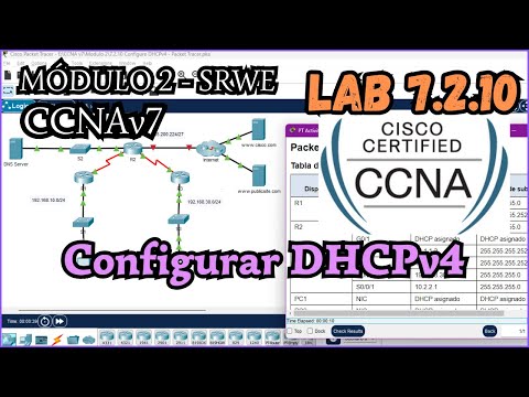 7.2.10 Packet tracer - Configurar DHCPv4 (Resolucion)