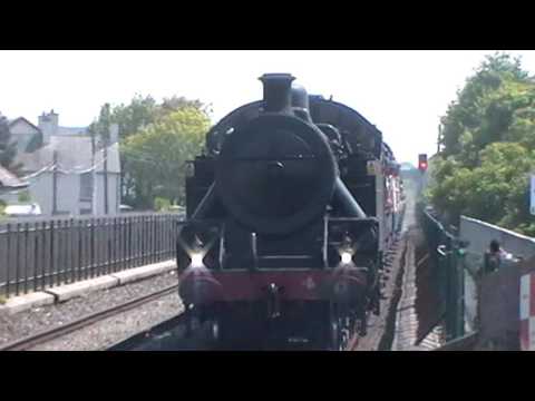 RPSI No.4 "The Fingal" arrives at Balbriggan