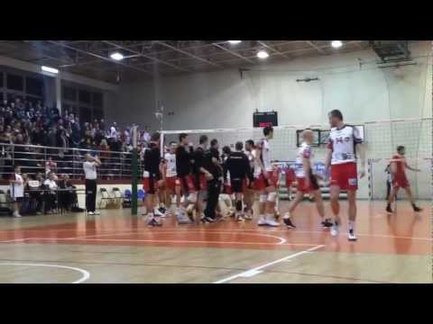 KPS JADAR Siedlce - Energa Pekpol Ostrołęka 3:2 (08.12.12 ostatnie akcje) HD 1080p