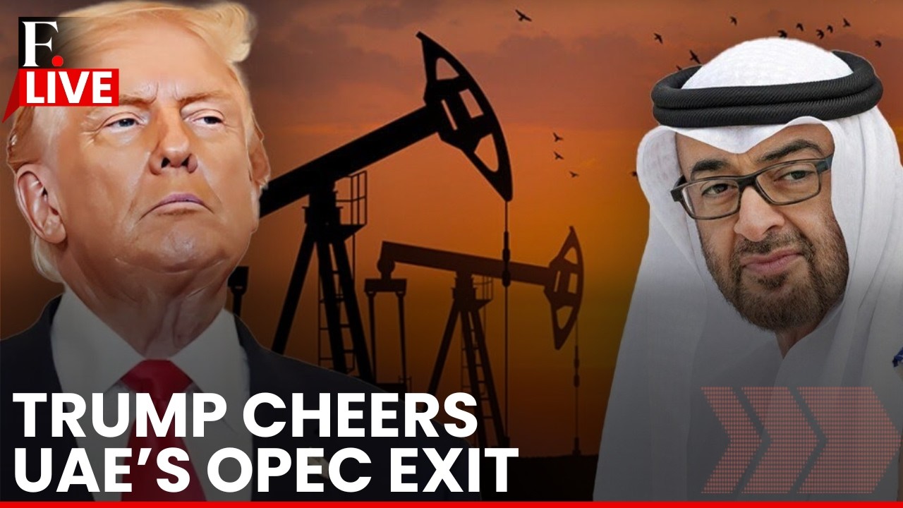 LIVE: Trump Hails UAE’s OPEC Exit As ‘Great’, Hints at Lower Oil Prices