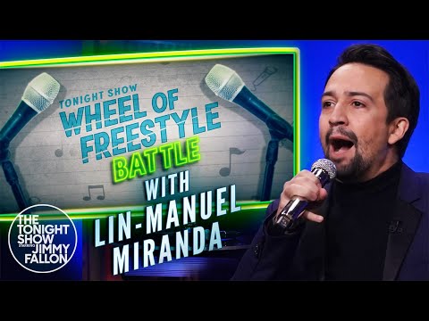 Wheel of Freestyle, Vol. 4 with Lin-Manuel Miranda | The Tonight Show Starring Jimmy Fallon