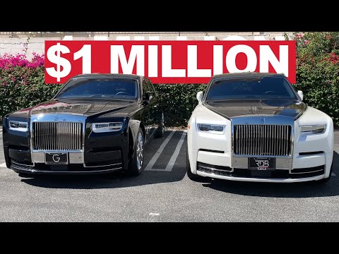 1.2 MILLION DOLLAR PHANTOM 8's MODIFIED, RDB WHEELS ON A ROLLS ROYCE WRAITH, COPS FIND THIEVES. Video